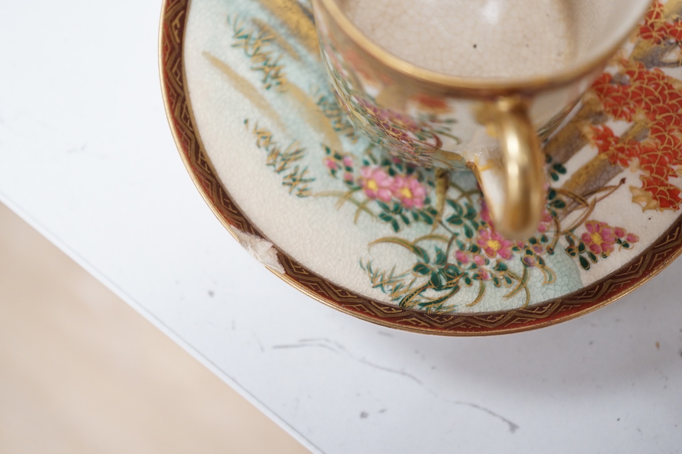 Assorted Japanese ceramics to include Kutani, Satsuma etc.